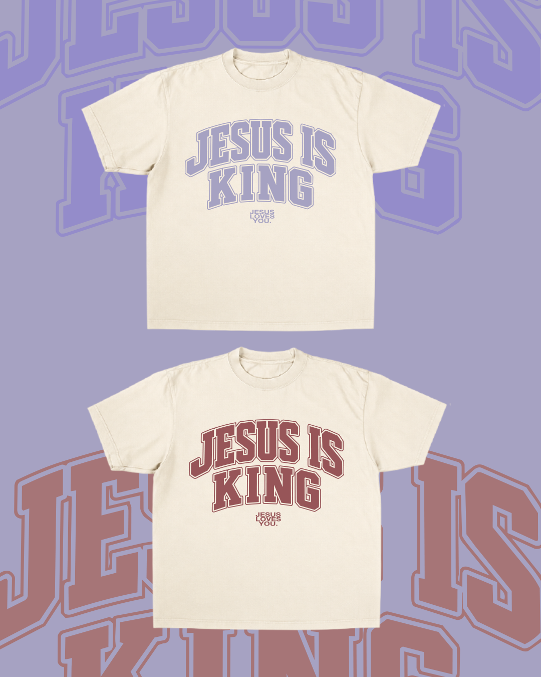 NEW || "Jesus Is King" Tee
