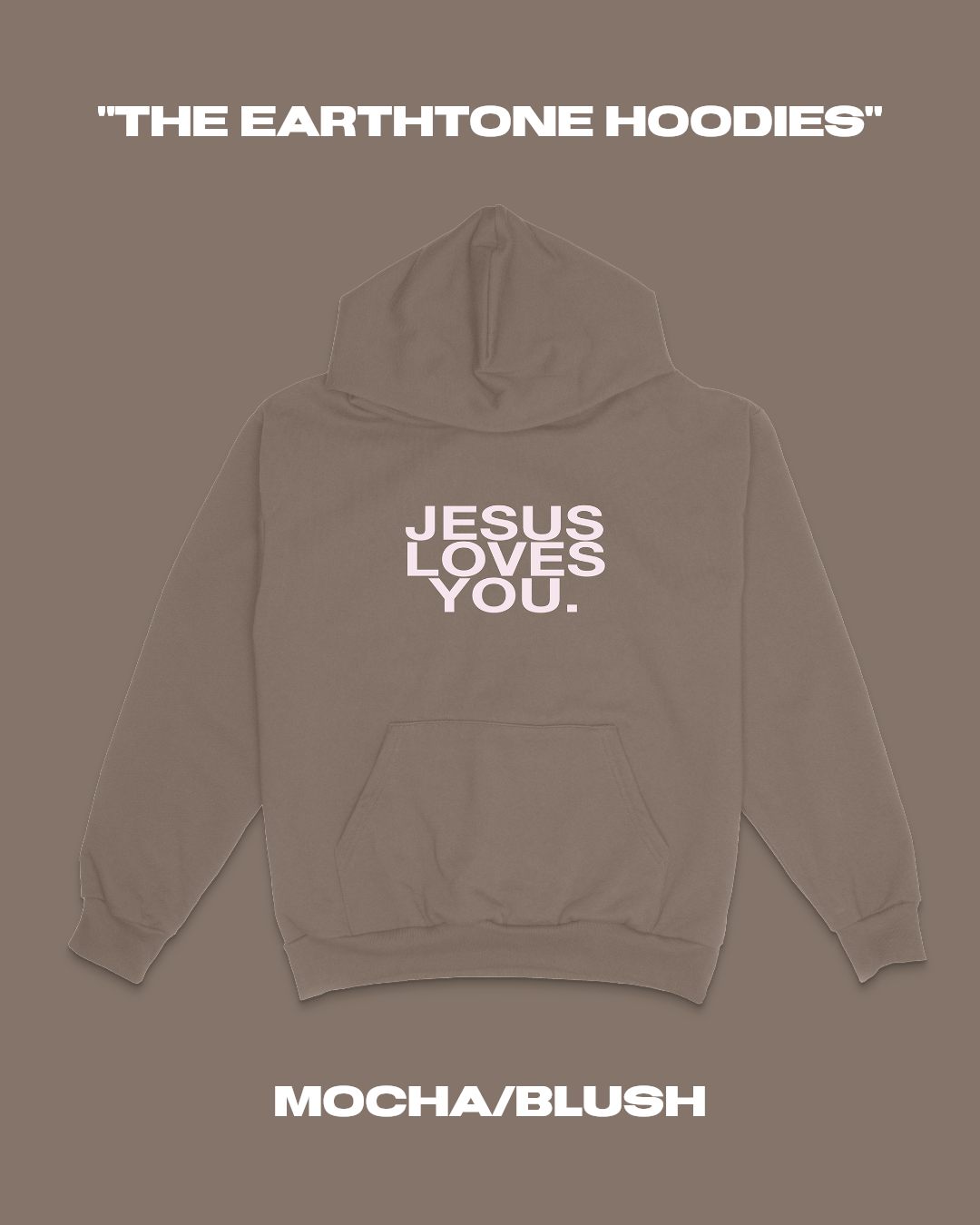 "The Earthtone Hoodies" - Mocha/Blush (Pre-Order)