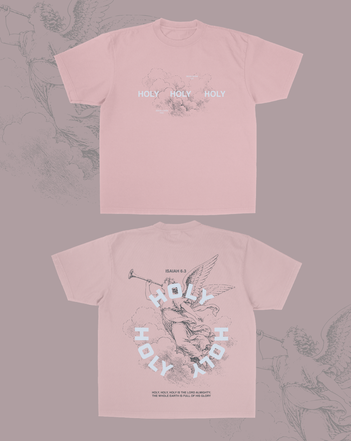 "Holy Holy Holy" Tee Jesus Loves You