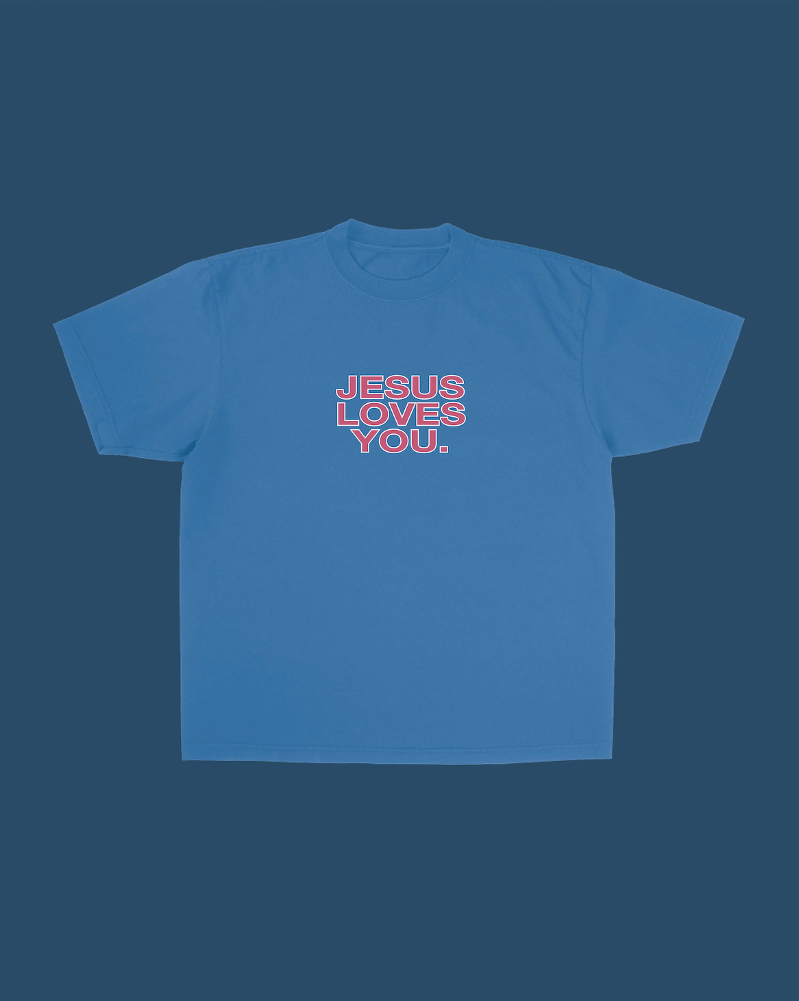 NEW || "Atlantic Blue" Logo Tee