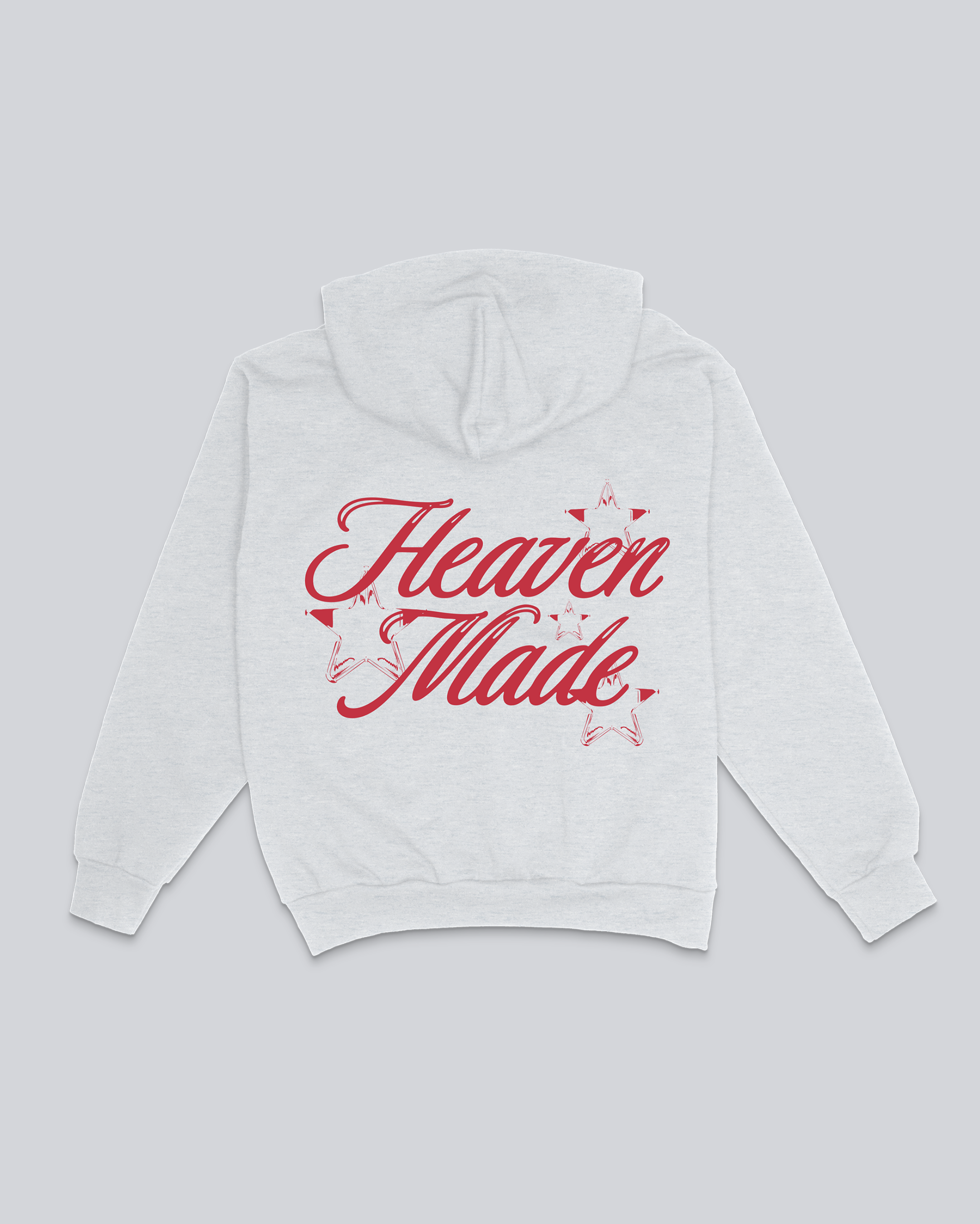 "Heaven Made" Hoodie || Ash Gray