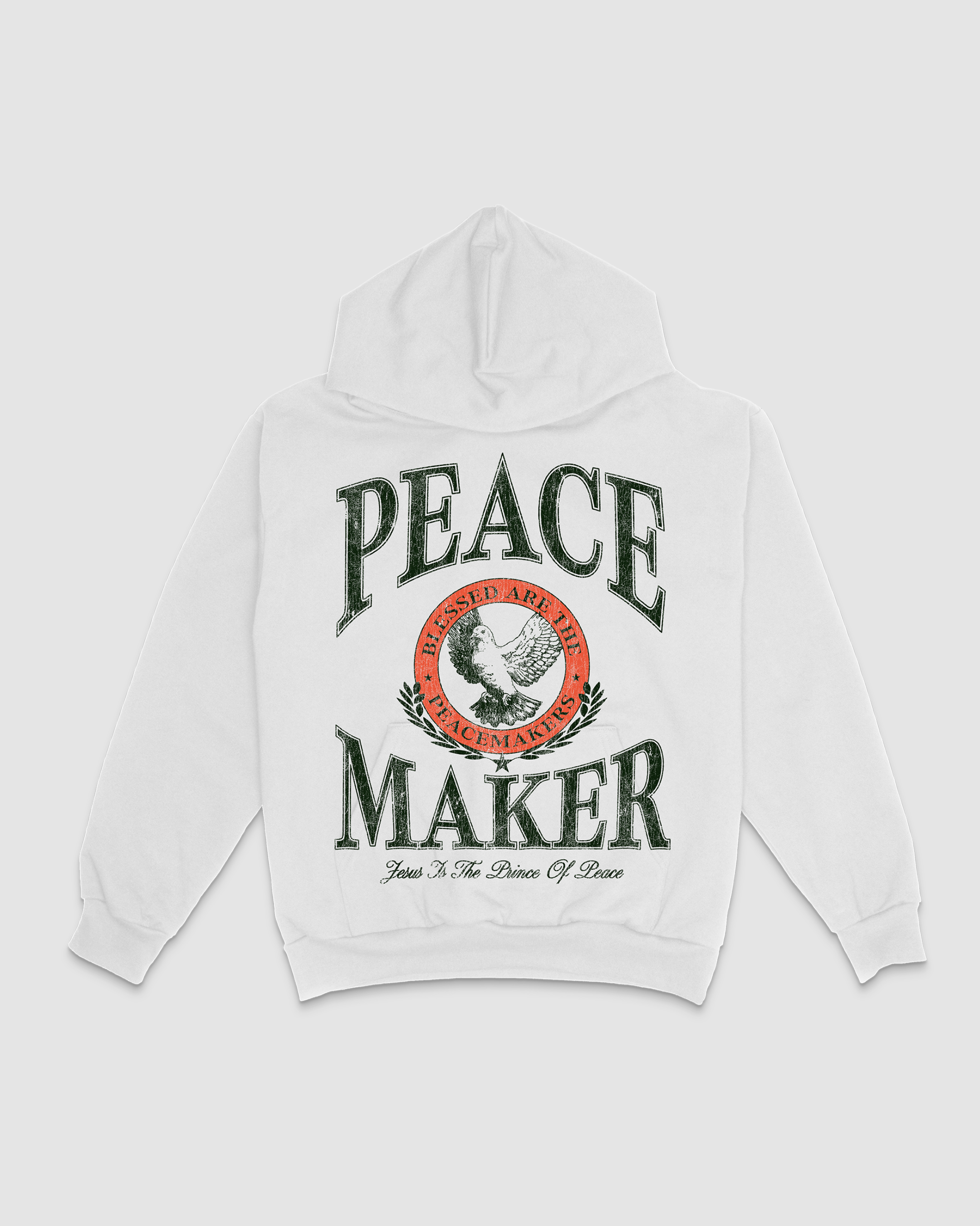 "Peace Maker" Hoodie || Full Front Print