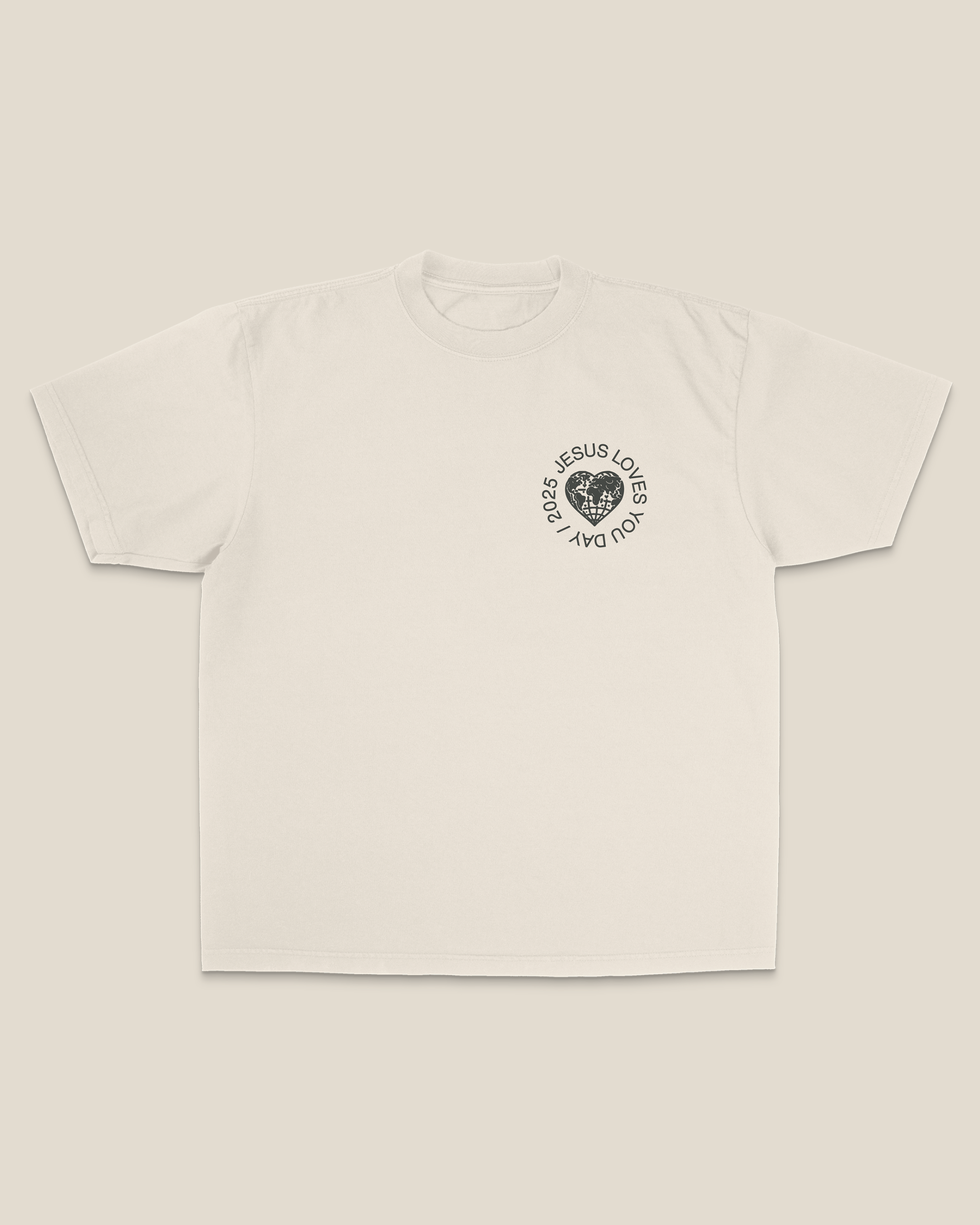 Jesus Loves You Day 2025 Exclusive Tee || Sand || Pre-Order