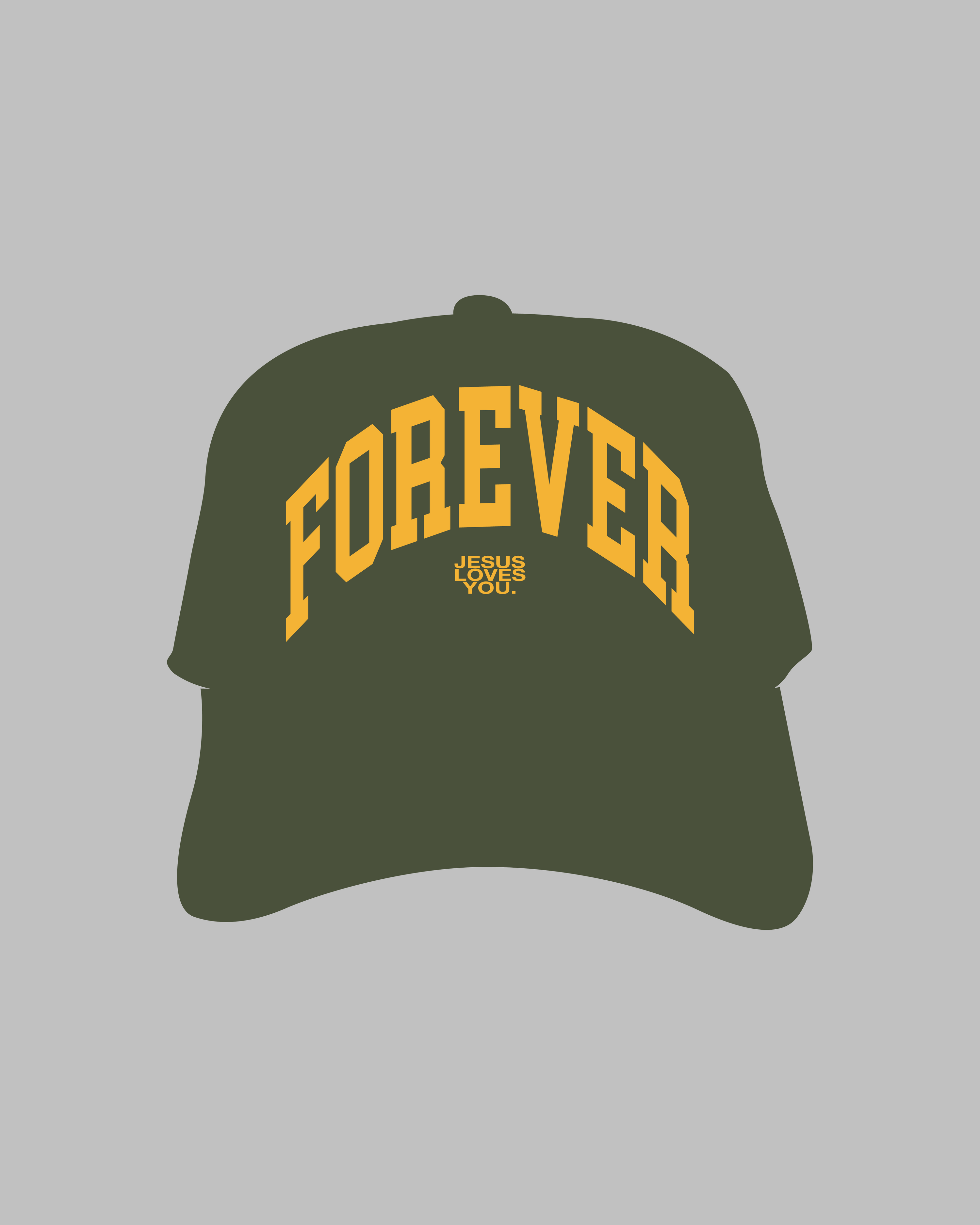 NEW || "Jesus Loves You Forever" Trucker Hats Jesus Loves You