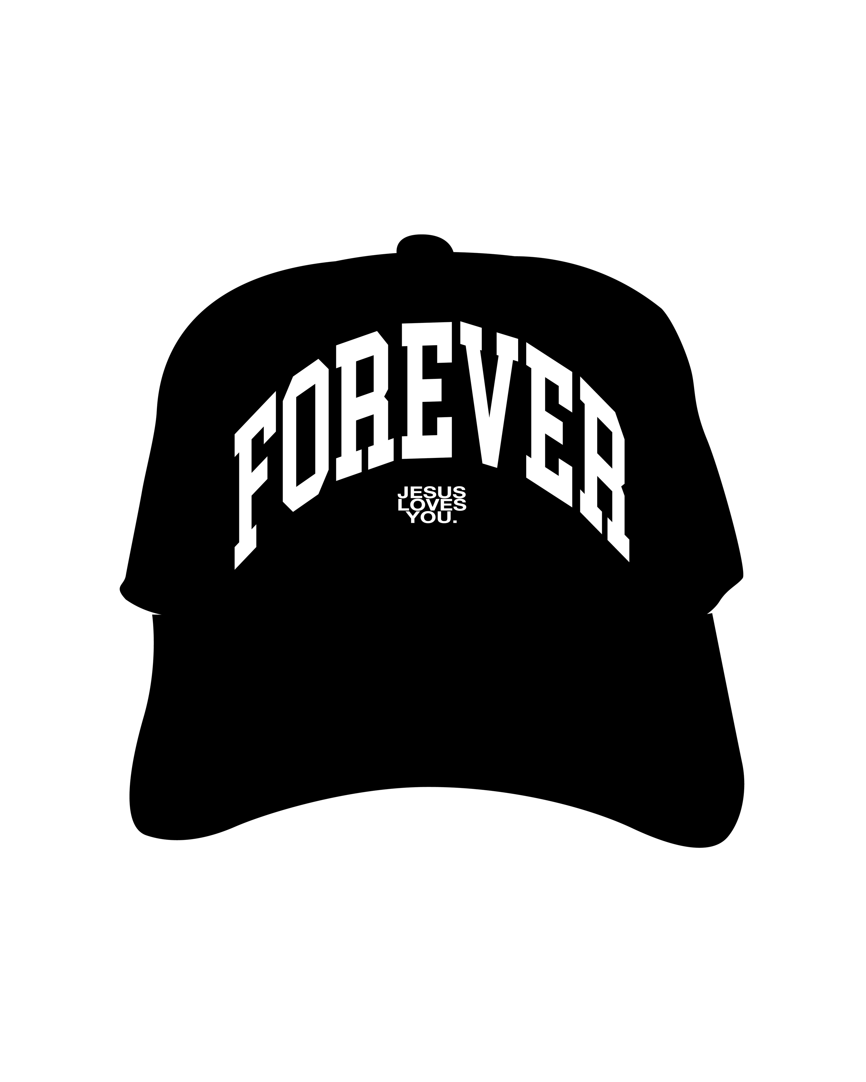 NEW || "Jesus Loves You Forever" Trucker Hats Jesus Loves You