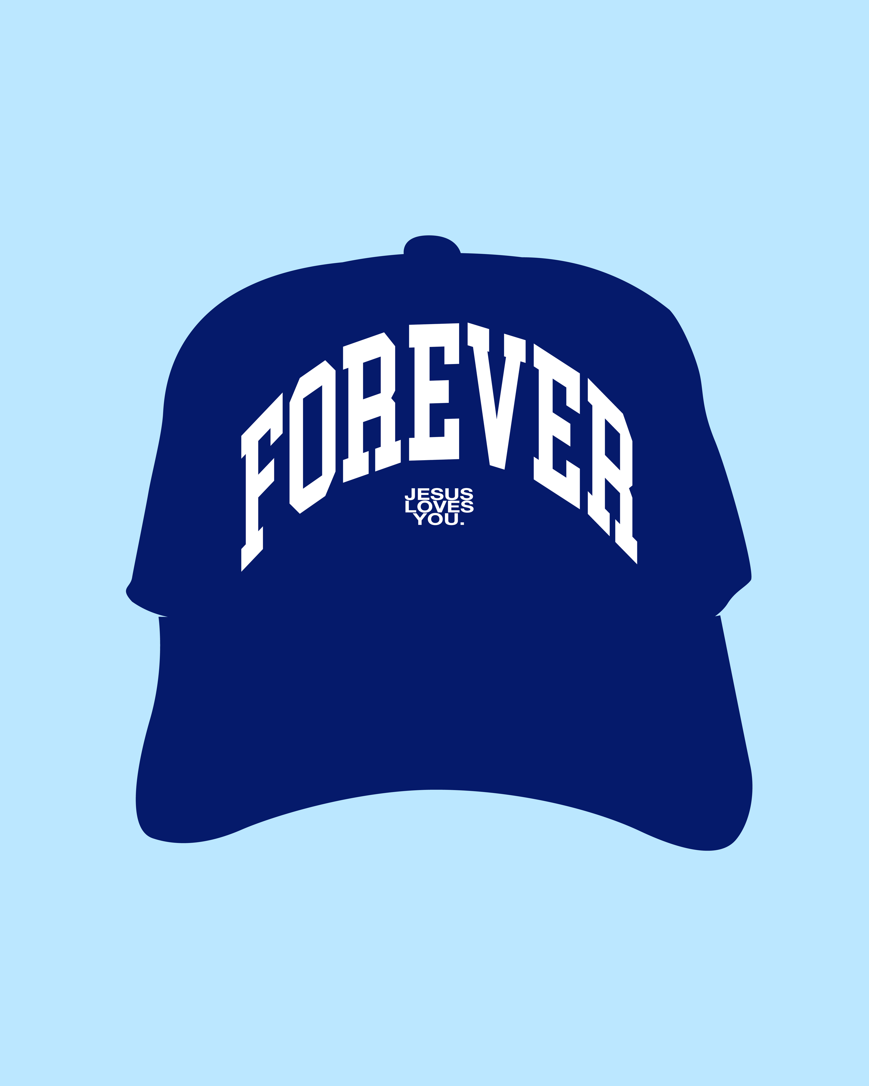 NEW || "Jesus Loves You Forever" Trucker Hats Jesus Loves You