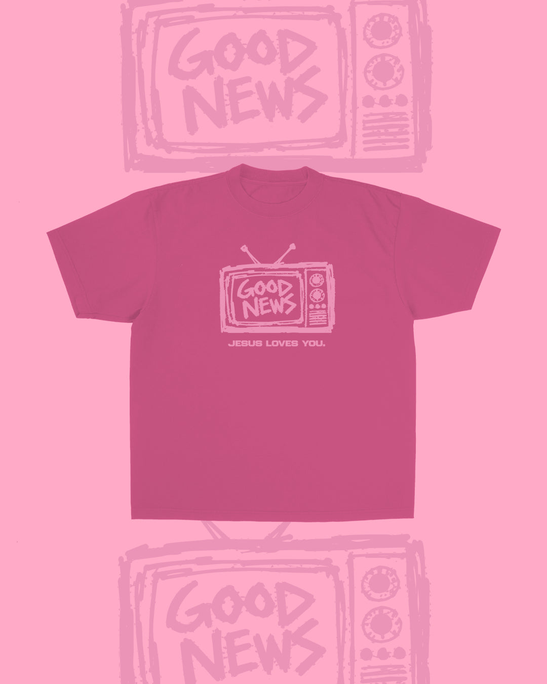 New || "Good News" Tee