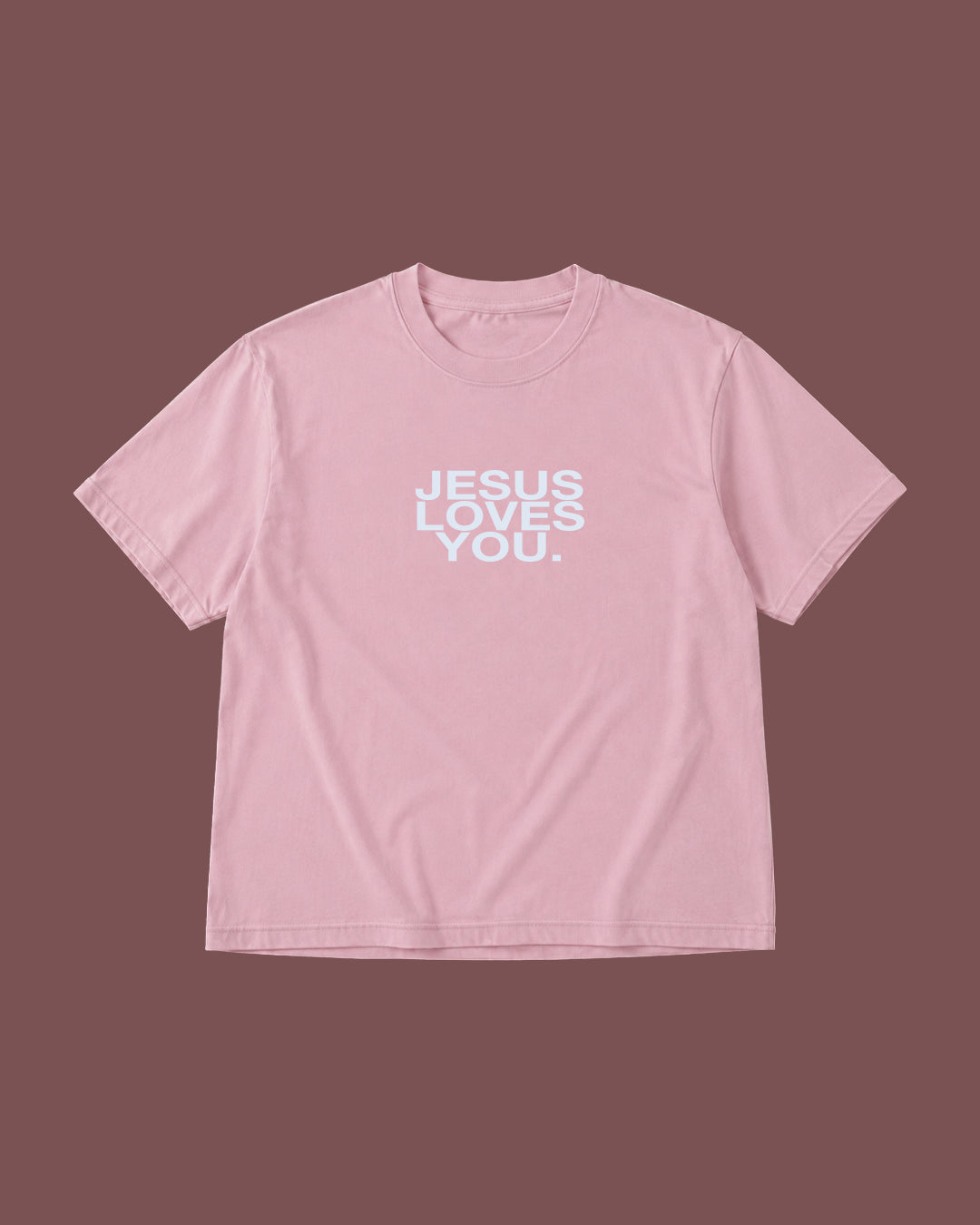 Comfort Colors Logo Tee || Blossom Jesus Loves You