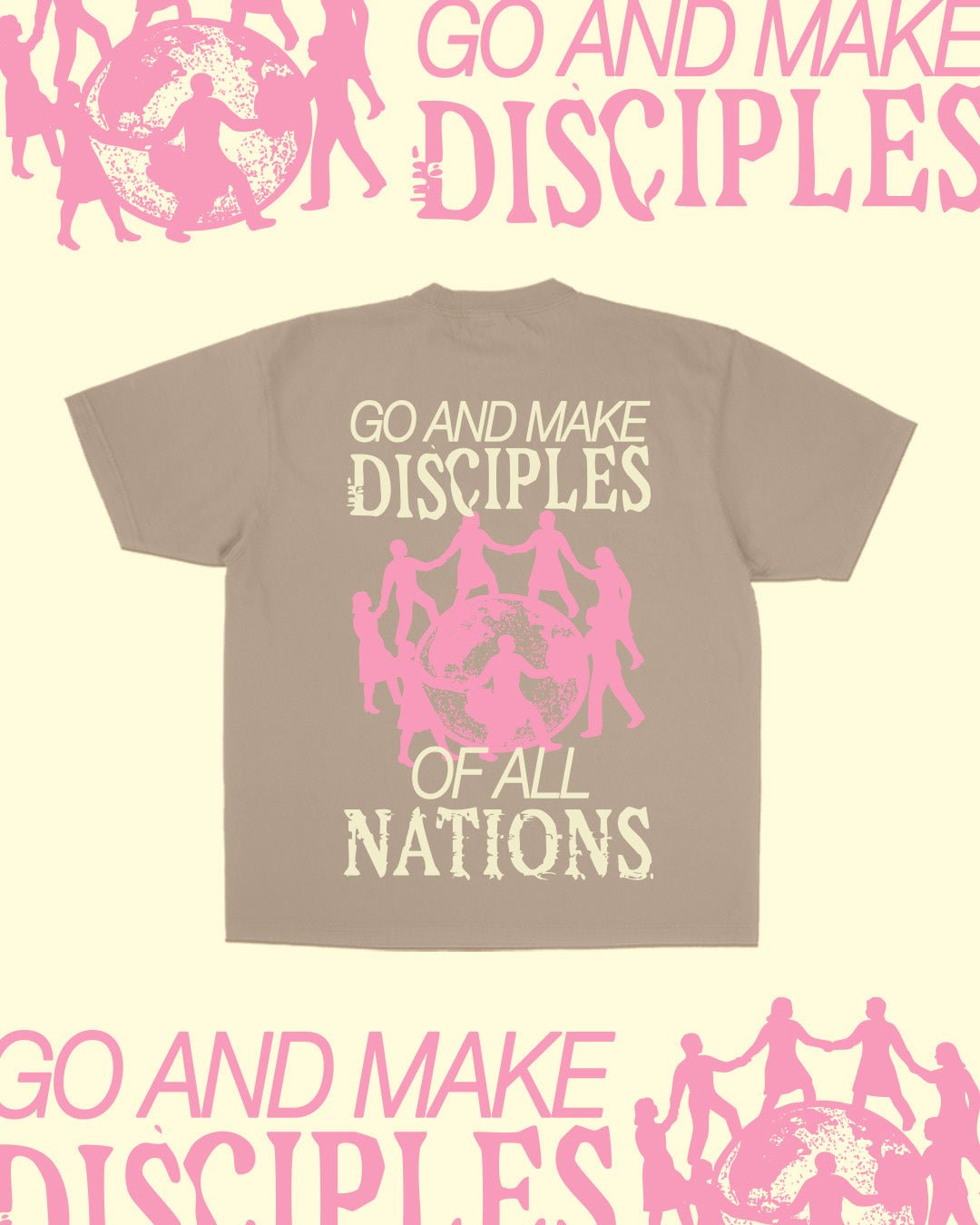 NEW || "Go & Make Disciples" Tee - SS T-Shirt | Jesus Loves You