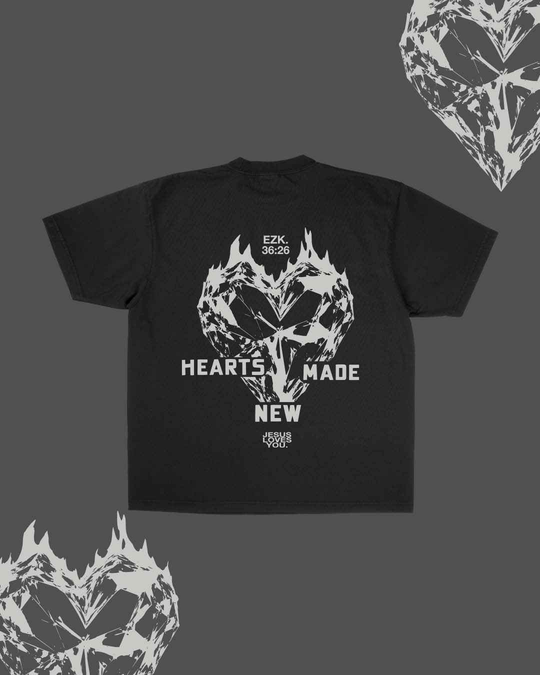 NEW || "Hearts Made New" Tee