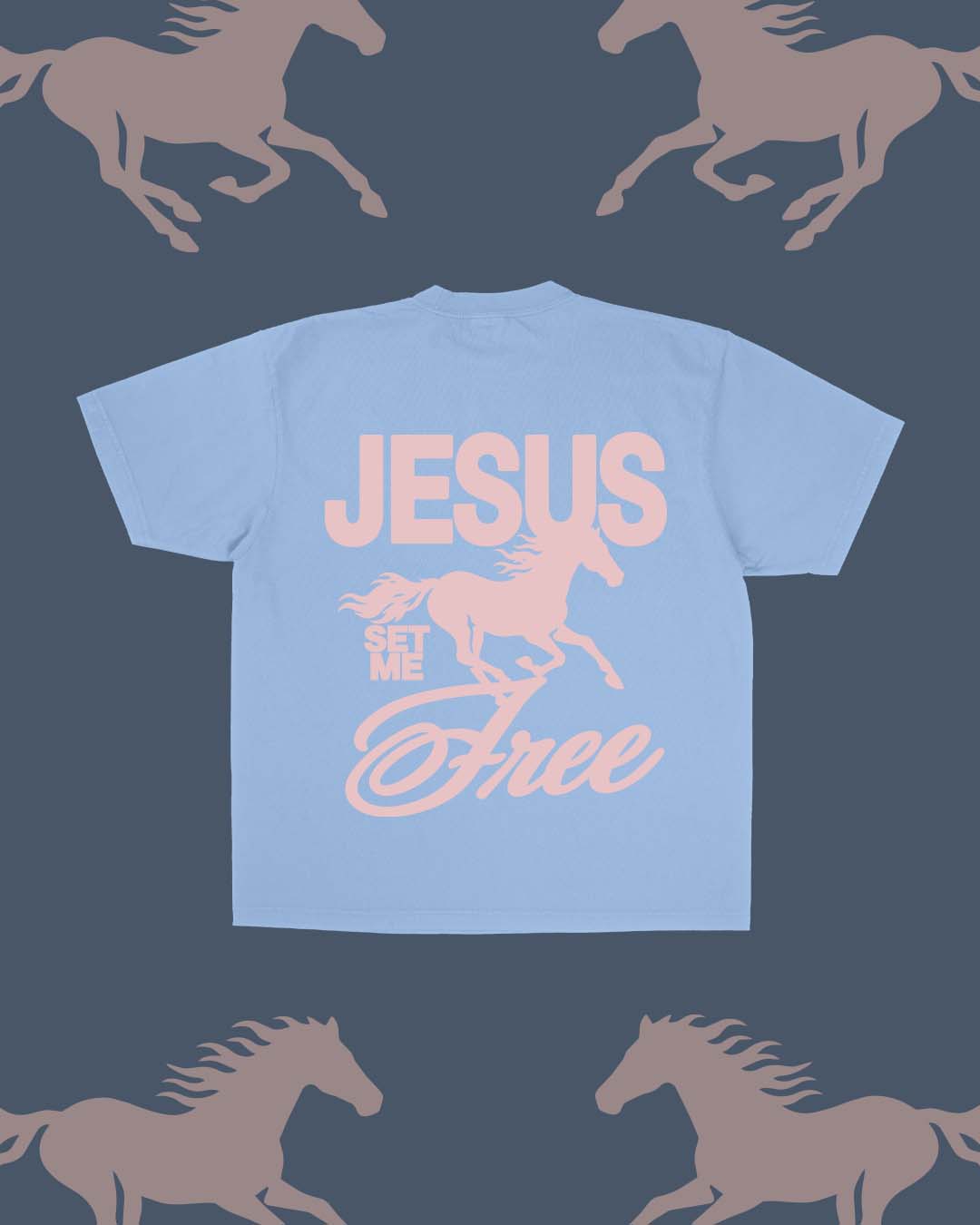 NEW || "Jesus Set Me Free" Tee