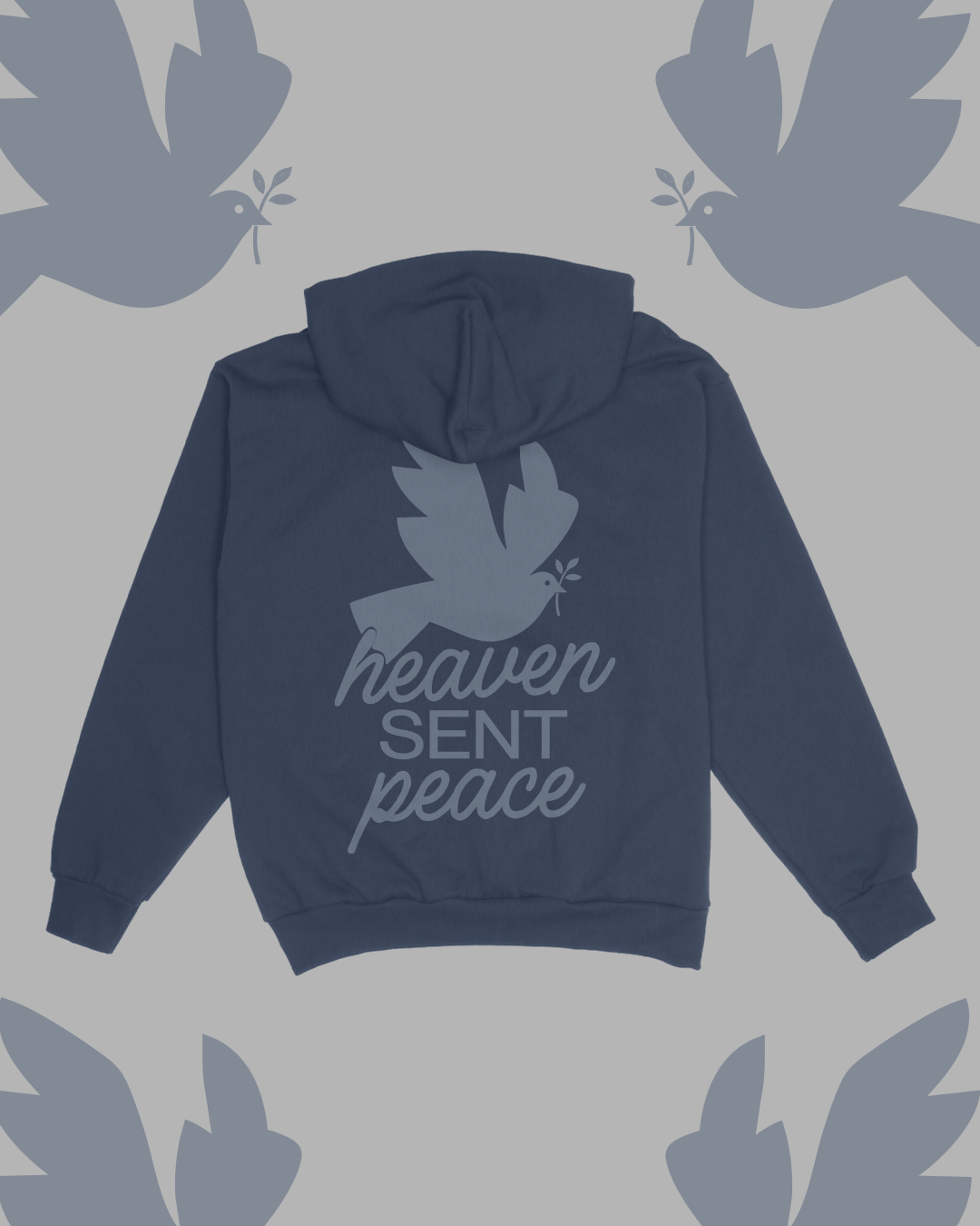 NEW || "Heaven Sent Peace" Hoodie