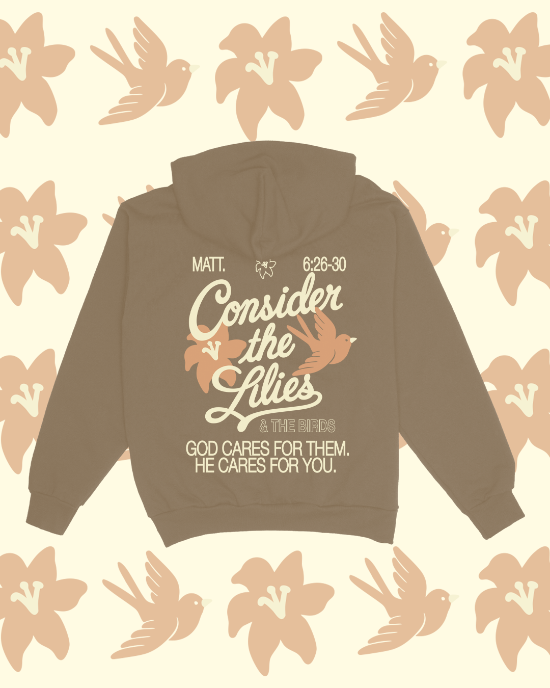 NEW || "Consider The Lilies" Hoodie