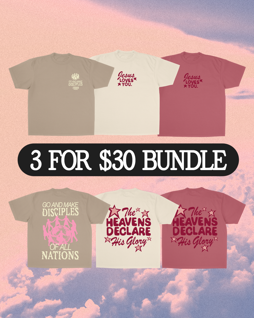 3 For $30 || New Shirt Bundle || Save $$