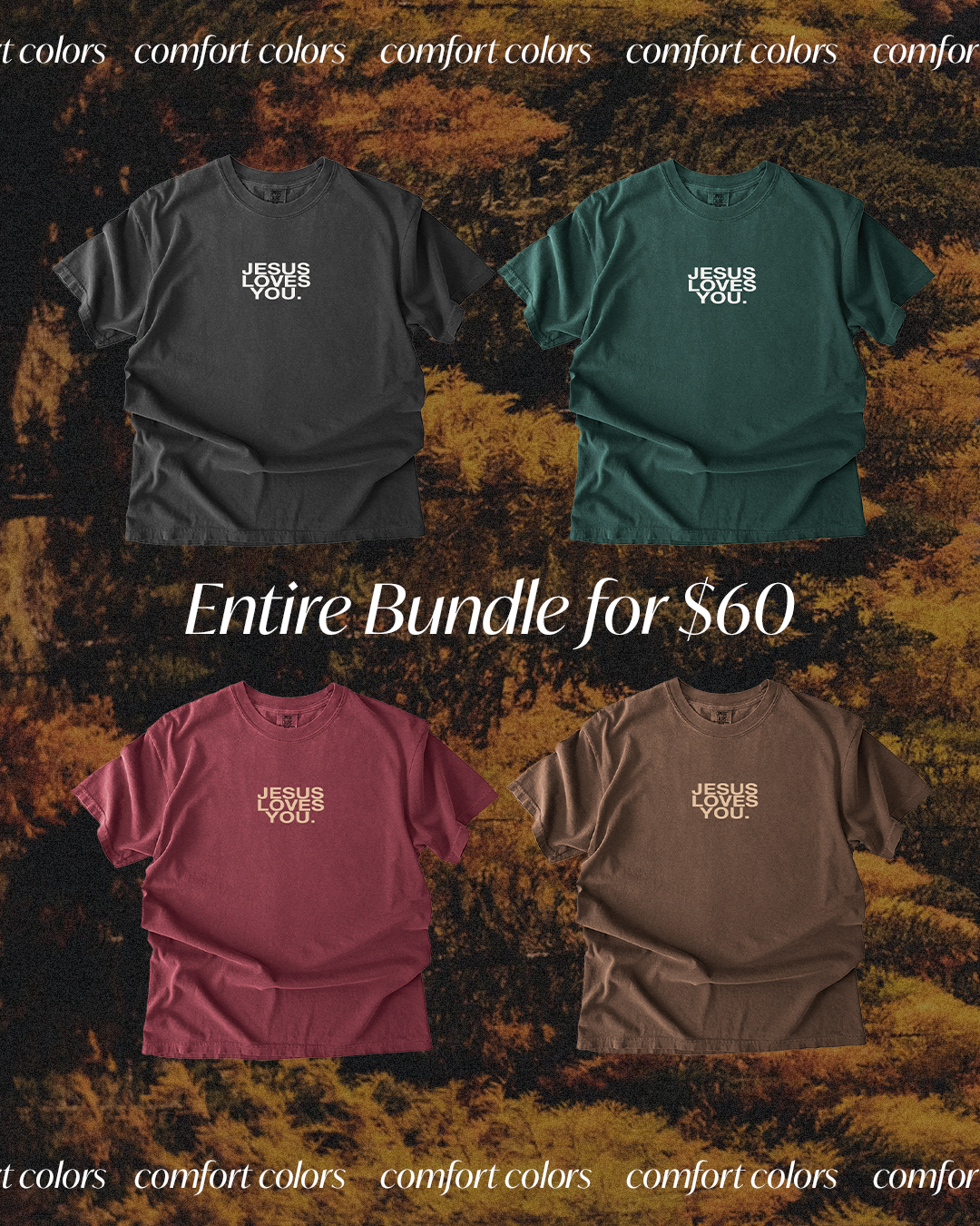 NEW || Entire Comfort Colors Bundle || ONLY $60