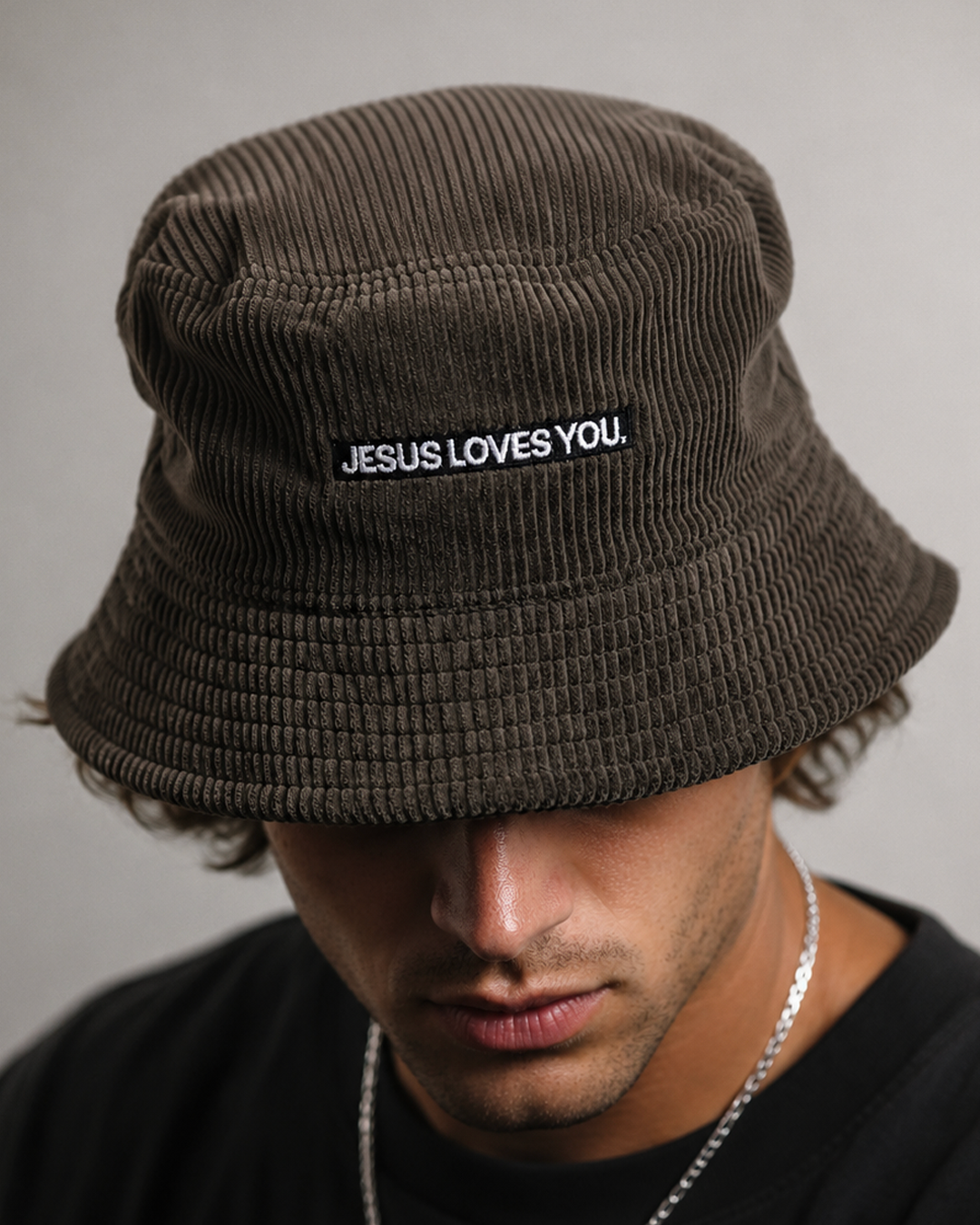 NEW || Premium Embroidered Bucket Hats Jesus Loves You