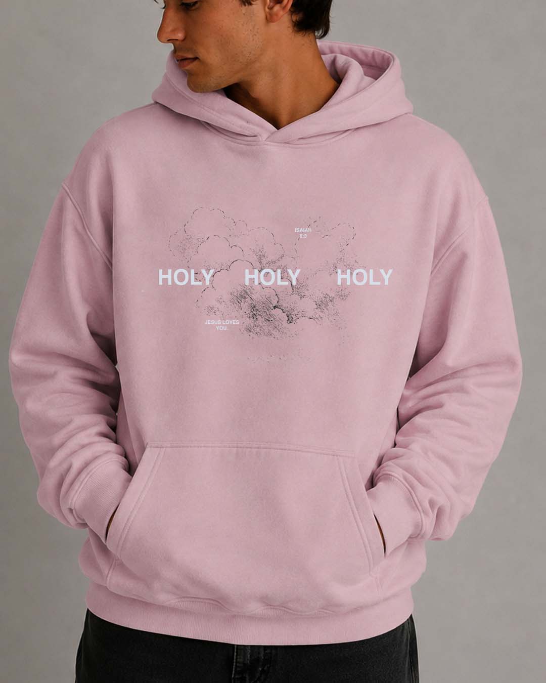 NEW ||  "Holy Holy Holy" Hoodie Jesus Loves You