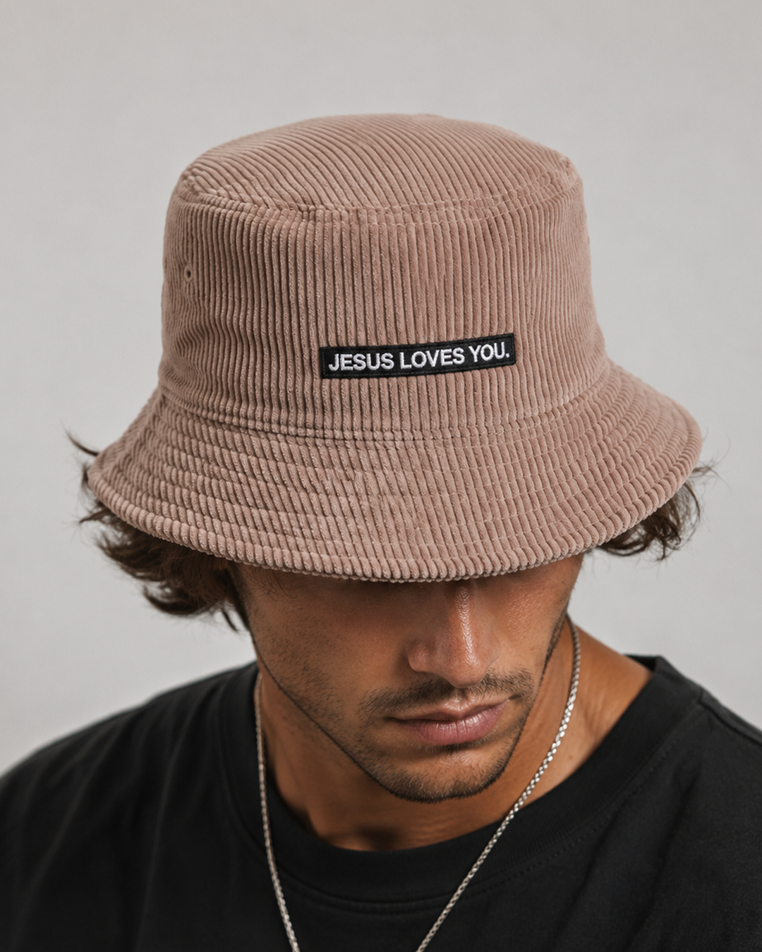 NEW || Premium Embroidered Bucket Hats Jesus Loves You