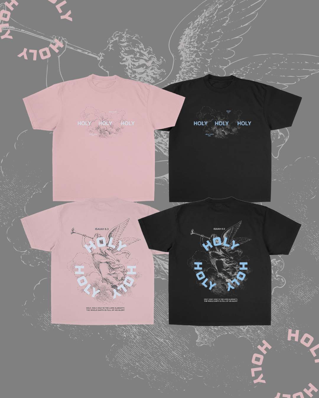 "Holy Holy Holy" Tee Jesus Loves You