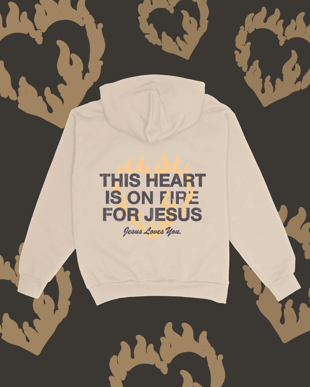 NEW || "Hearts On Fire" Hoodie