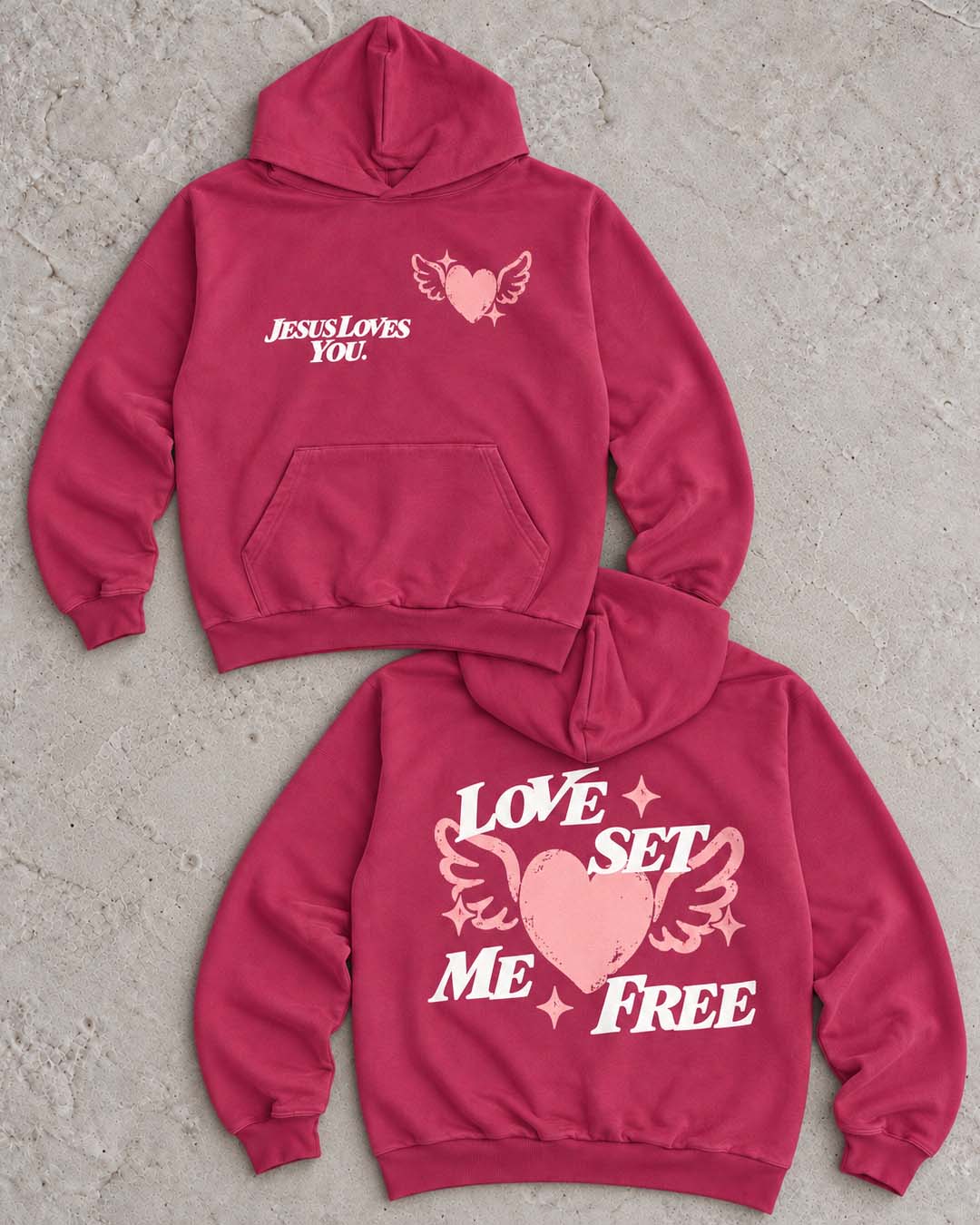 NEW || "Love Set Me Free" Hoodie