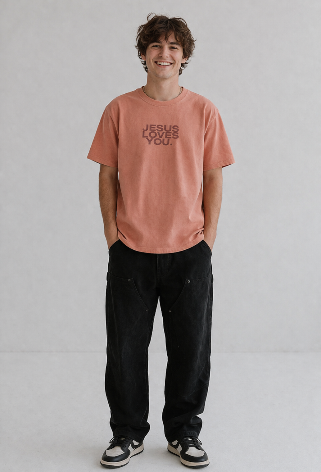 Comfort Colors Logo Tee || Canyon Jesus Loves You