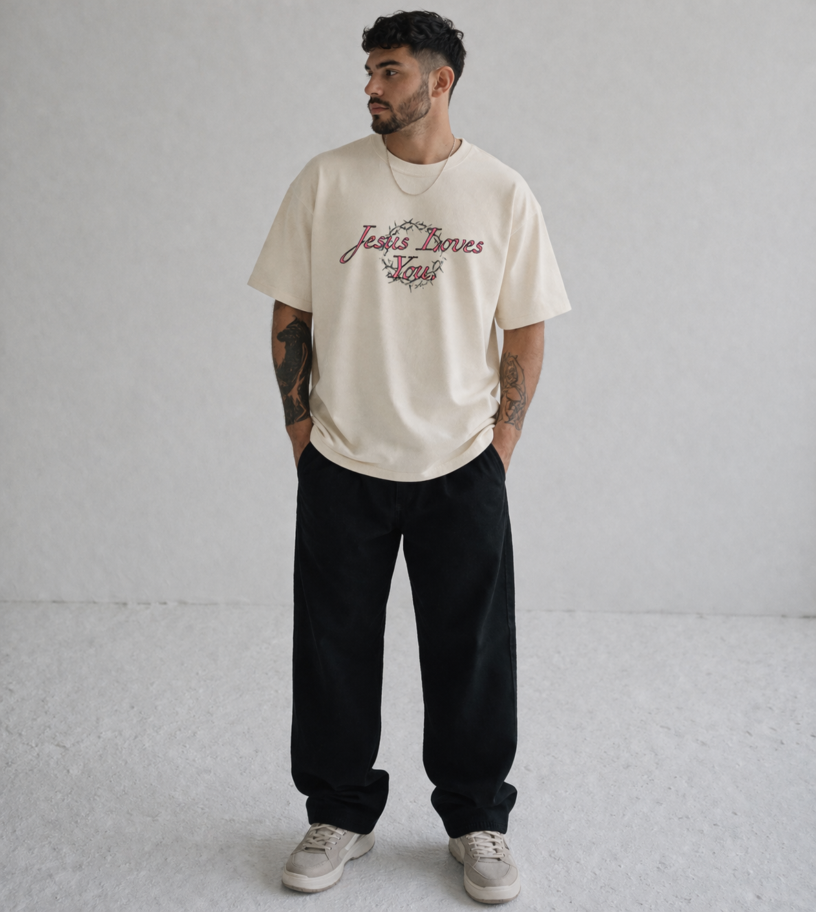 NEW || "Take Heart" Tee Jesus Loves You