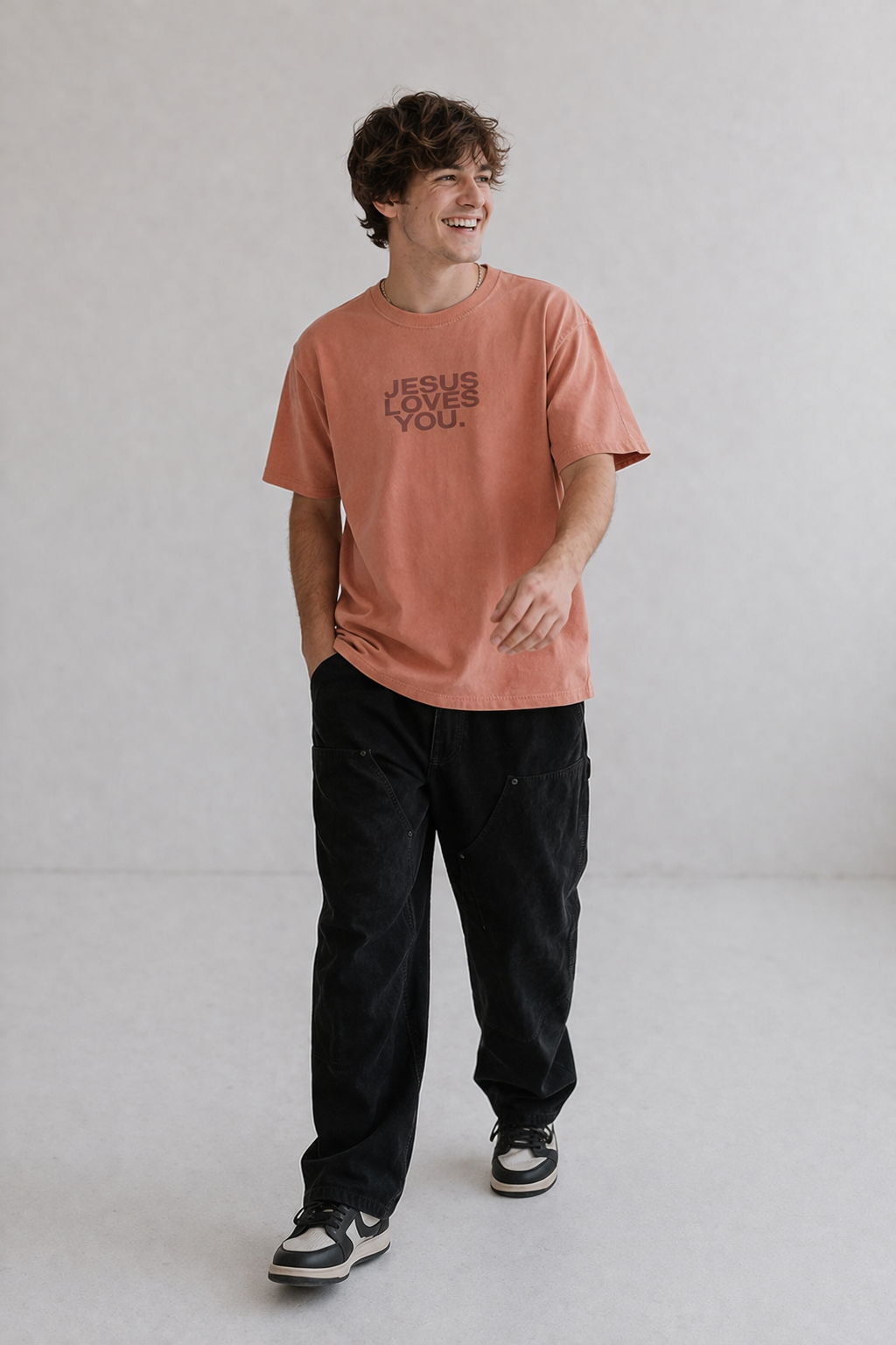 Comfort Colors Logo Tee || Canyon Jesus Loves You