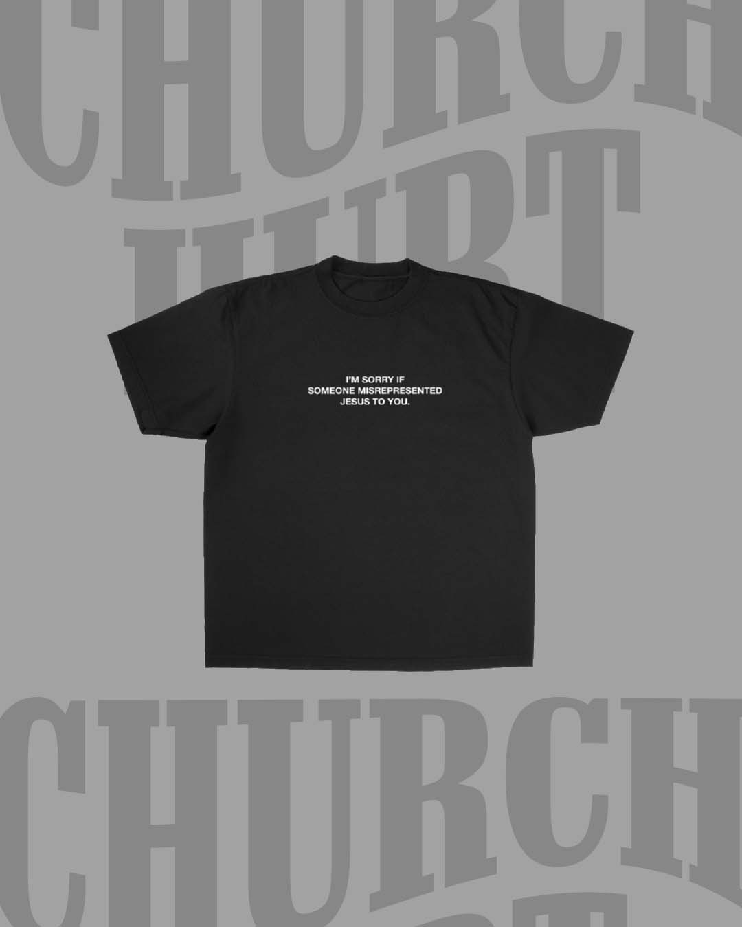 "Church Hurt Collection" || Misrepresented Tee Jesus Loves You