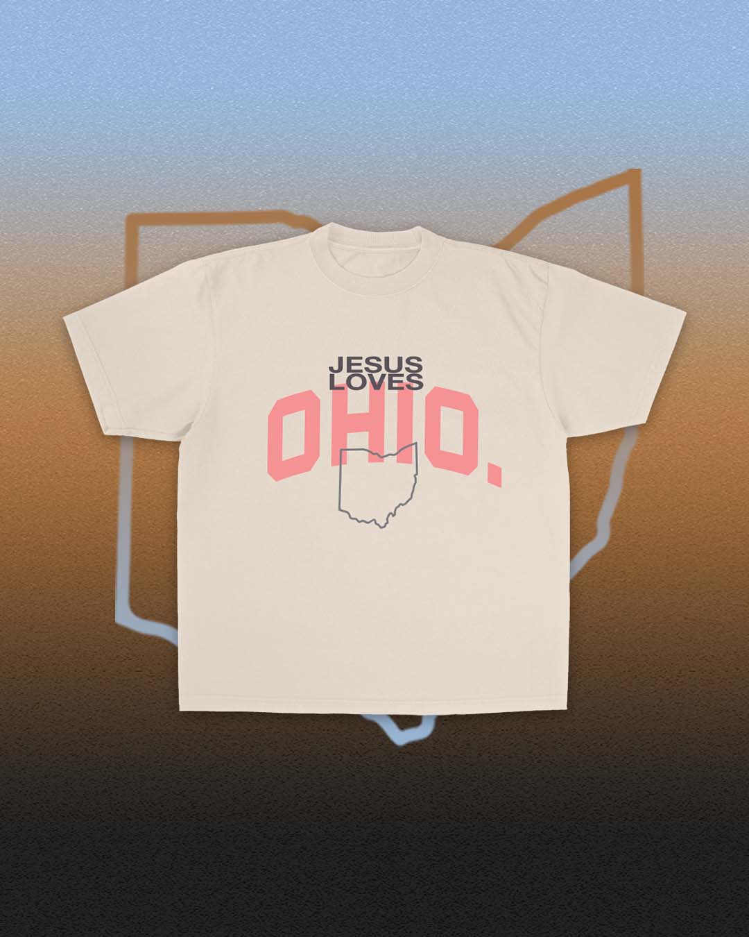 "Jesus Loves Ohio" Tee Jesus Loves You