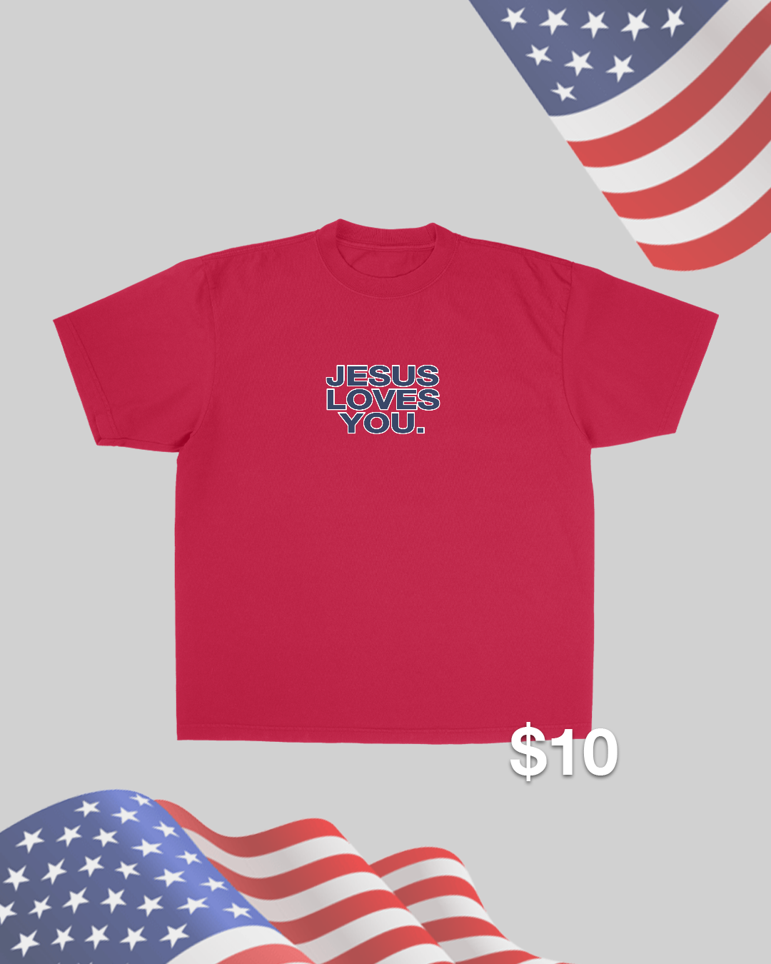 USA Logo Tee