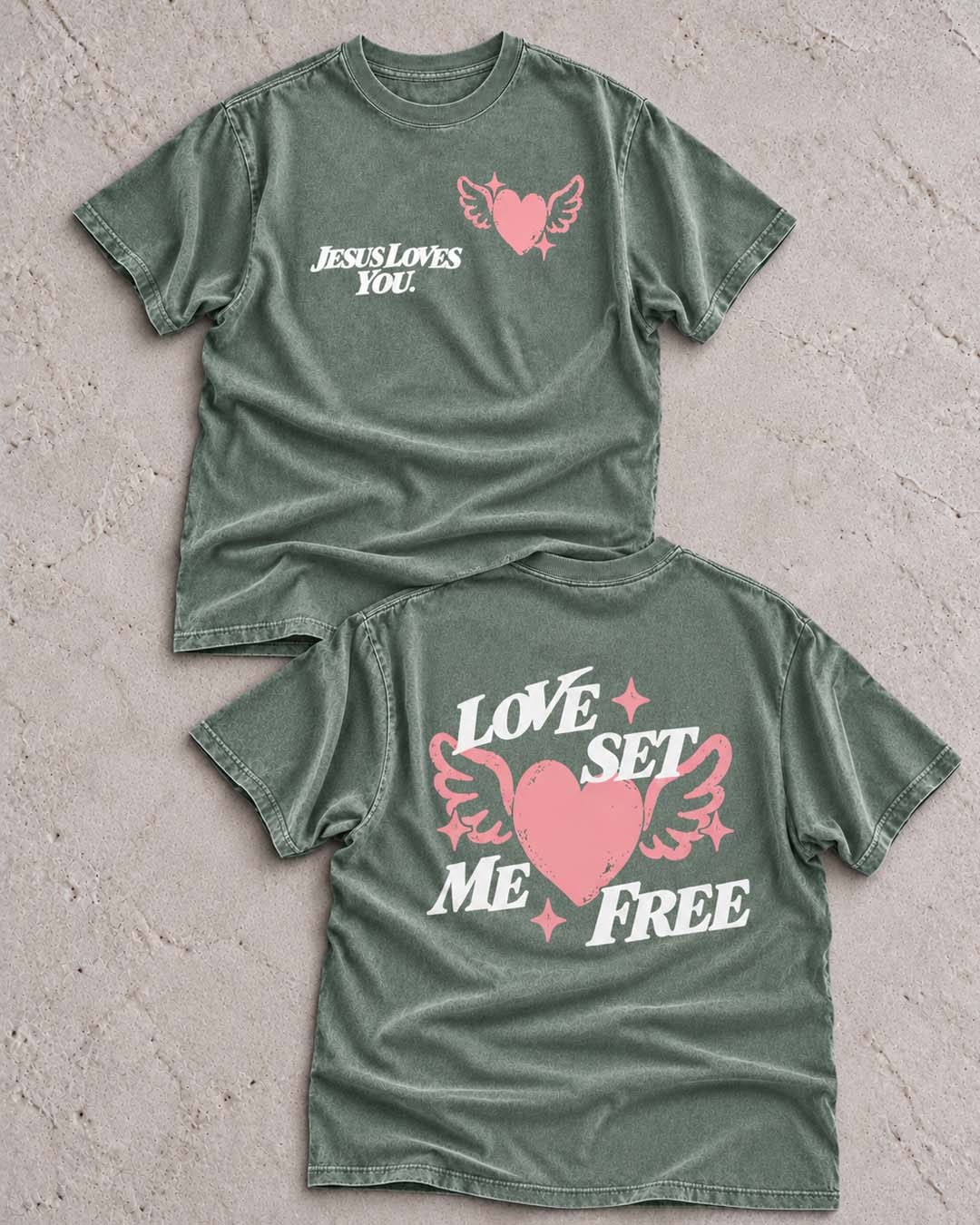 NEW || "Love Set Me Free" Comfort Colors Tee