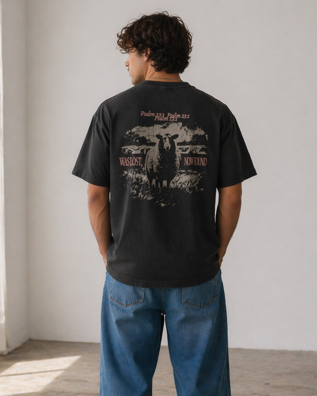 NEW || "Was Lost, Now Found" Tee Jesus Loves You